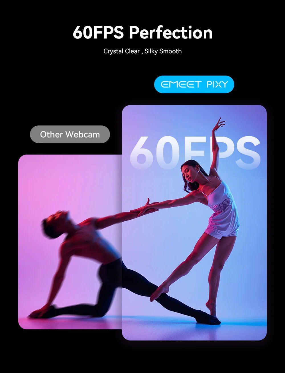 4K Webcam PTZ Web Camera Gesture Control Autofocus AI Tracking Video Camera for Streaming EMEET PIXY Dual-Camera With SonySensor 4K Webcam PTZ Web Camera Gesture Control Autofocus AI Tracking Video Camera for Streaming EMEET PIXY Dual-Camera With SonySensor