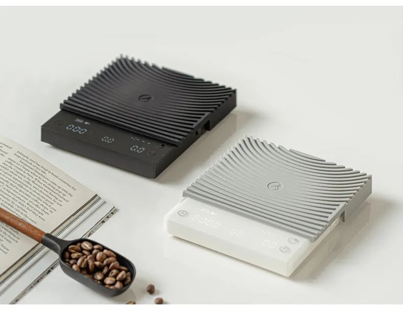 TIMEMORE Basic 3 Black Mirror Pour Over Coffee Scale Espresso Scale,Flow Rate, Auto Timer,Ratio, 3 Brewing Modes, 2kg Capacity TIMEMORE Basic 3 Black Mirror Pour Over Coffee Scale Espresso Scale,Flow Rate, Auto Timer,Ratio, 3 Brewing Modes, 2kg Capacity