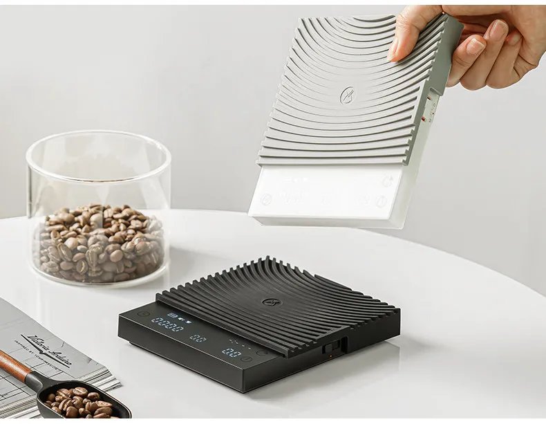 TIMEMORE Basic 3 Black Mirror Pour Over Coffee Scale Espresso Scale,Flow Rate, Auto Timer,Ratio, 3 Brewing Modes, 2kg Capacity TIMEMORE Basic 3 Black Mirror Pour Over Coffee Scale Espresso Scale,Flow Rate, Auto Timer,Ratio, 3 Brewing Modes, 2kg Capacity