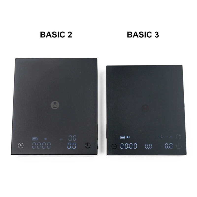 TIMEMORE Basic 3 Black Mirror Pour Over Coffee Scale Espresso Scale,Flow Rate, Auto Timer,Ratio, 3 Brewing Modes, 2kg Capacity TIMEMORE Basic 3 Black Mirror Pour Over Coffee Scale Espresso Scale,Flow Rate, Auto Timer,Ratio, 3 Brewing Modes, 2kg Capacity