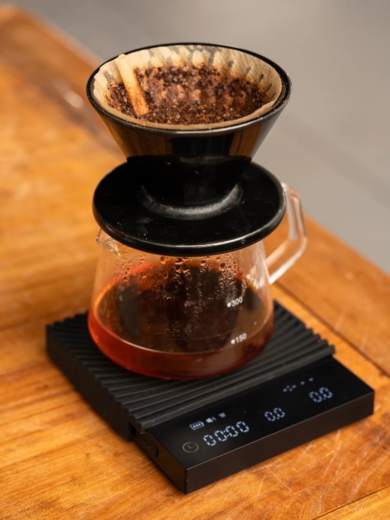 TIMEMORE Basic 3 Black Mirror Pour Over Coffee Scale Espresso Scale,Flow Rate, Auto Timer,Ratio, 3 Brewing Modes, 2kg Capacity TIMEMORE Basic 3 Black Mirror Pour Over Coffee Scale Espresso Scale,Flow Rate, Auto Timer,Ratio, 3 Brewing Modes, 2kg Capacity