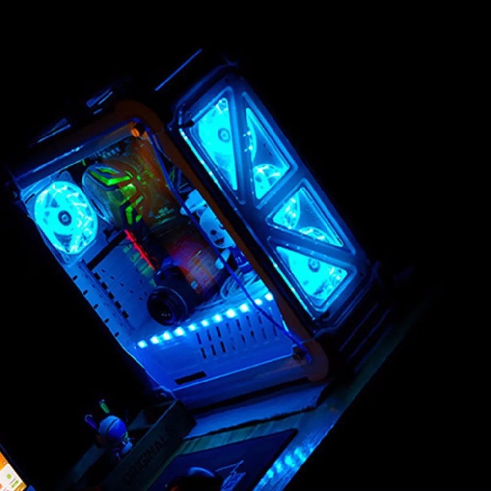120mm Ultra Silent Computer PC Fan 15 LED CPU Case Fan LED Heatsink Cooler Master Cooling Fan 12V 4P 3P Connector Dropshipping