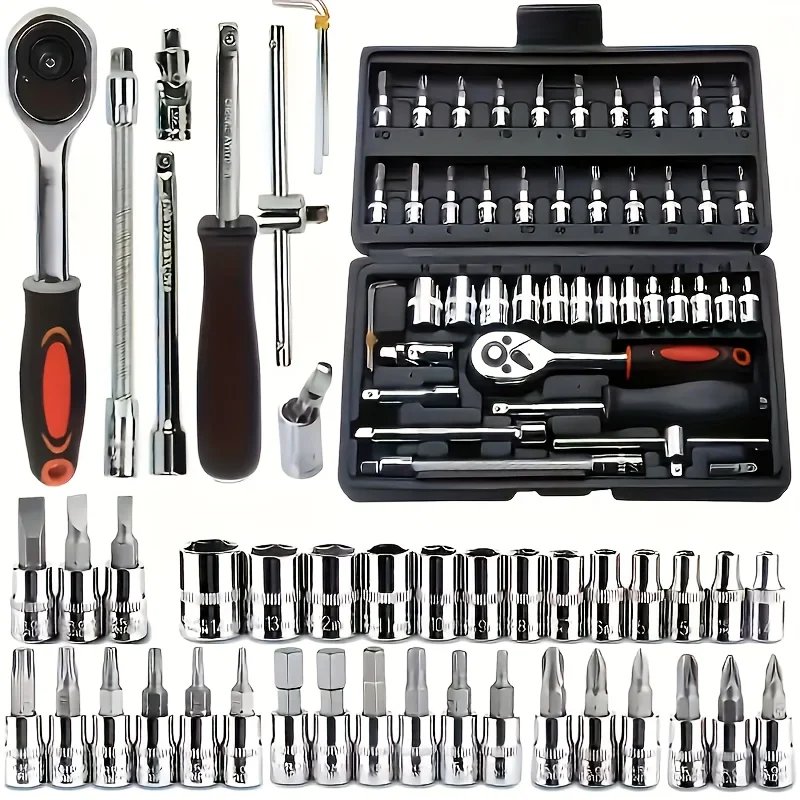 46pcs-Black-B